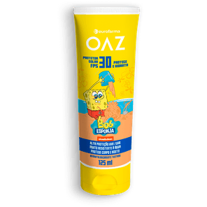 Protetor Solar Infantil Bob Esponja FPS 30 125ml