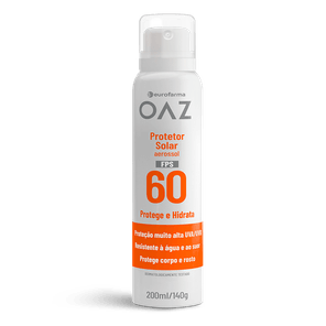 Protetor Solar Aerossol  FPS 60 200ml