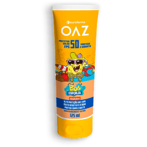 Protetor Solar Infantil Bob Esponja FPS 50 125ml