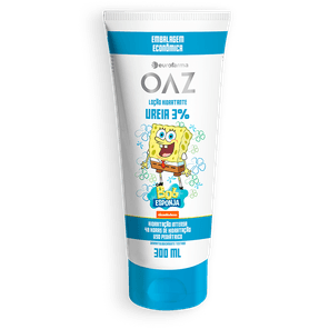 Hidratante Infantil Com Ureia 3% Bob Esponja 300ml